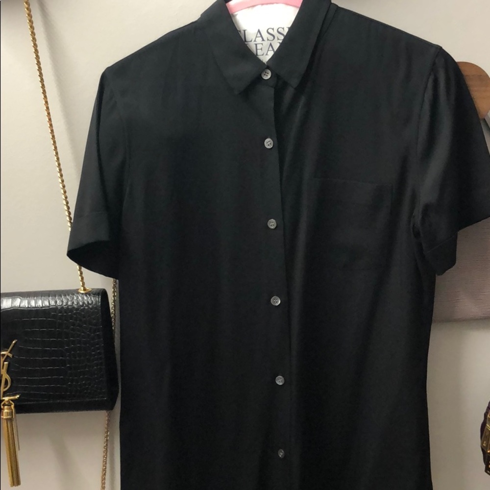 Theory Women’s Silk Shirt Sz P